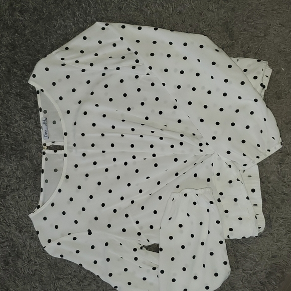 Long Crop Sleeve Blouse - Picture 1 of 4